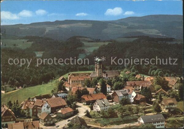 St Maergen Höhenluftkurort Kirche Schwarzwald Flie