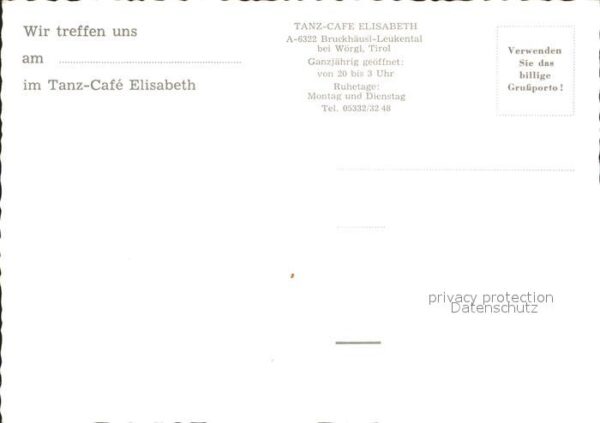 Bruckhaeusl Tanz Cafe Elisabeth – Bild 2