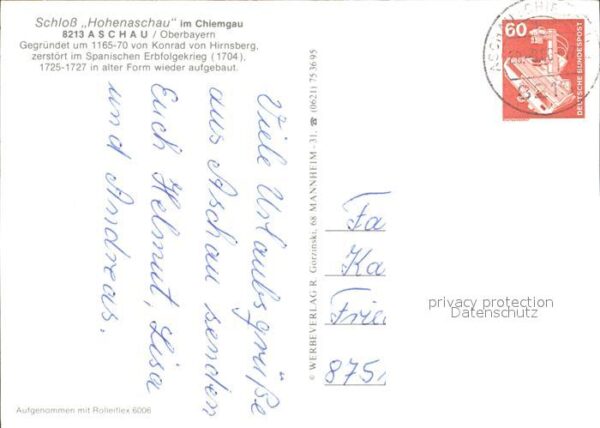 Hohenaschau Chiemgau Schloss 12. Jhdt. – Bild 2