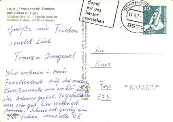 Fischen Allgaeu Haus Forellenbach Pension – Bild 2