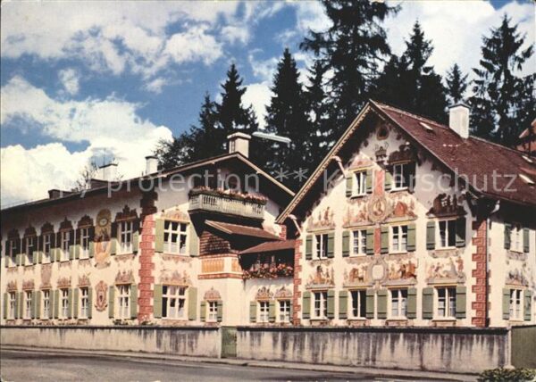 Oberammergau Kinderheim Hänsel und Gretel Fassadenma