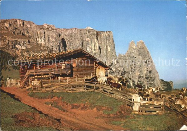 Seiser Alm Dolomiten Dolomiten