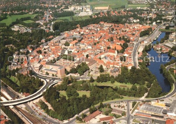 Stade Niederelbe Zentrum Fliegeraufnahme