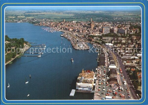Rostock Hansestadt an der Warnow Hafen Fliegera