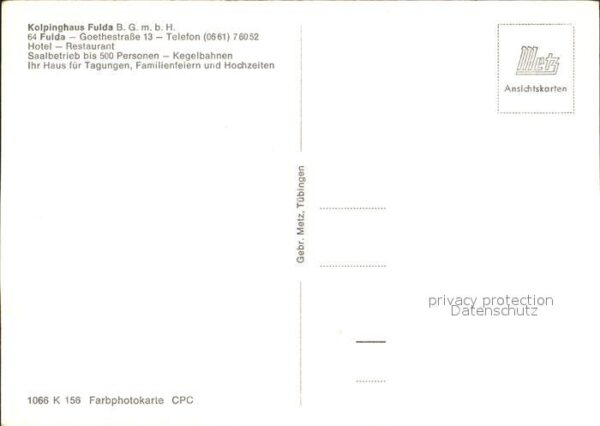 Fulda Restaurant Kolpinghaus – Bild 2