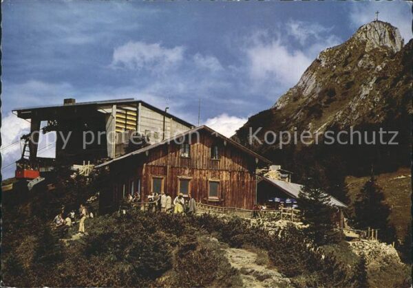 Schwangau Tegelbergbahn Bergstation Tegelberg Häu