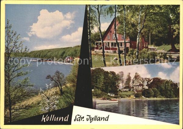 Kollund Daenemark Uferpartie Flensburger Förde Haus am Wa