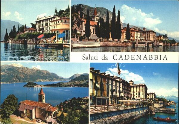 Cadenabbia Lago di Como Lido Chiesa Ingelse Centro Lago di Como