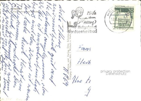 Helgoland Fliegeraufnahme – Bild 2