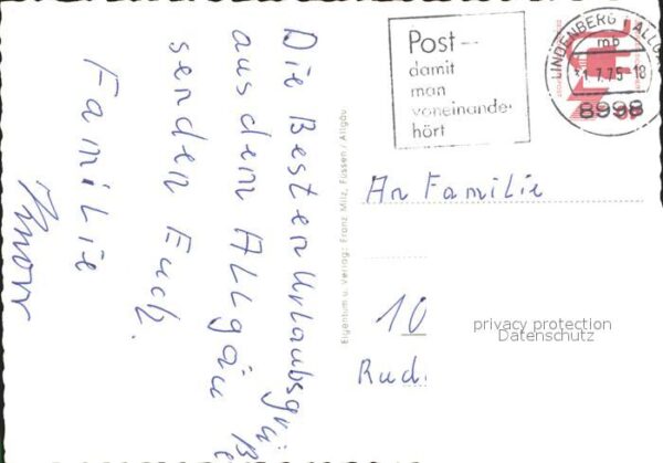Lindenberg Allgaeu und Umgebung – Bild 2