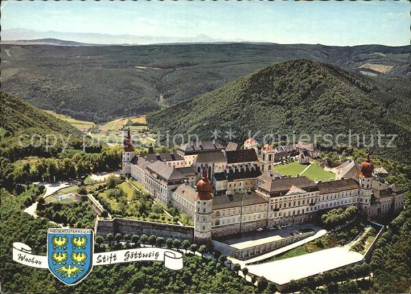 Furth Goettweig Benediktinerstift Göttweig Fliegeraufna