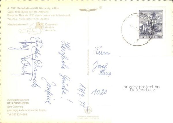 Furth Goettweig Benediktinerstift Göttweig Fliegeraufna – Bild 2