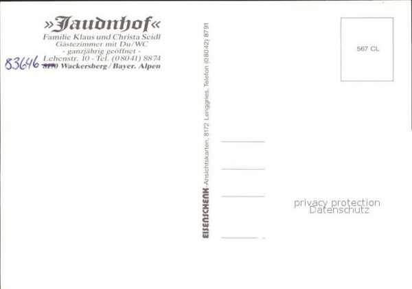 Wackersberg Bad Toelz Jaudnhof Ferien auf dem Bauernhof Panor – Bild 2