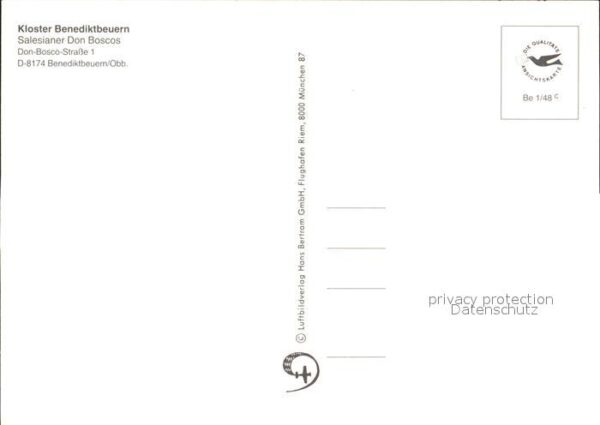 Benediktbeuern Kloster Fliegeraufnahme – Bild 2