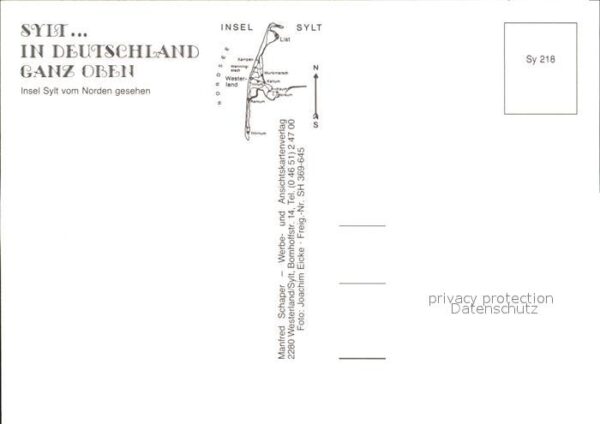 Insel Sylt Fliegeraufnahme – Bild 2