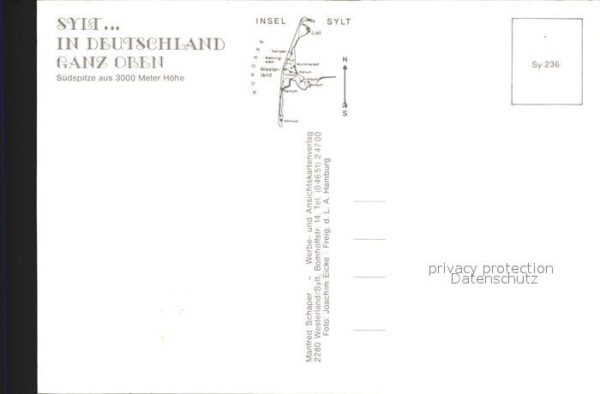Insel Sylt Fliegeraufnahme – Bild 2