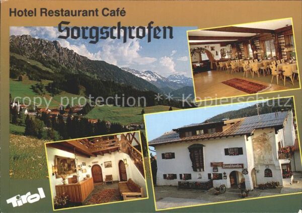Jungholz Tirol Hotel Restaurant Cafe Sorgschrofen Alpe