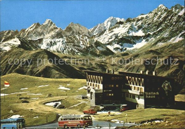 Heiligenblut Kaernten Berggasthof Wallack Haus Grossglockner