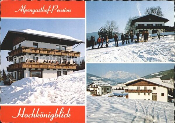 Niedernfritz Alpengasthof Pension Hochkönigblick Win