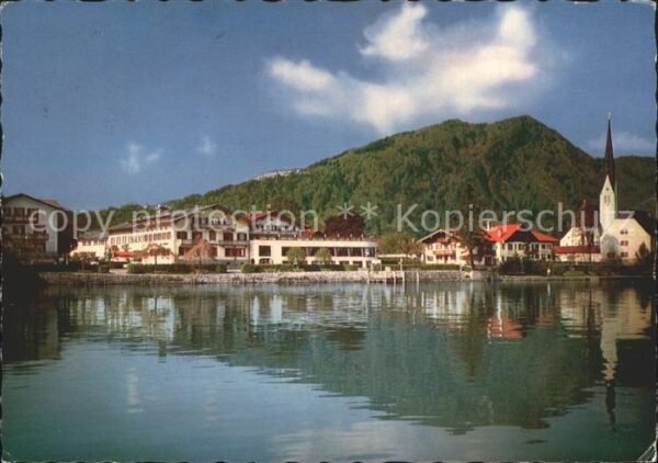 Rottach-Egern mit Ringberg Hotel Bachmair am See Kirc