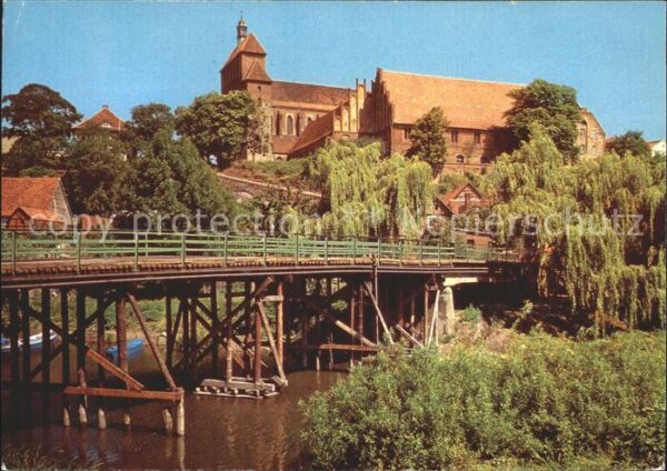 Havelberg Blick zum Dom und zur Havelbrücke