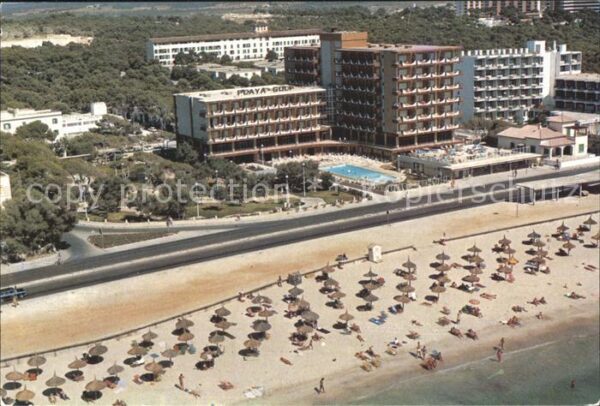 Playa de Palma Mallorca Hotel Playa Golf vista aerea