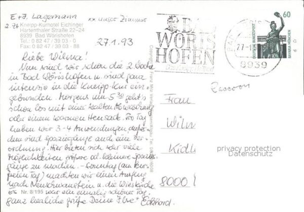 Bad Woerishofen Kneipp Kurhotel Eichinger Restaurant Ha – Bild 2