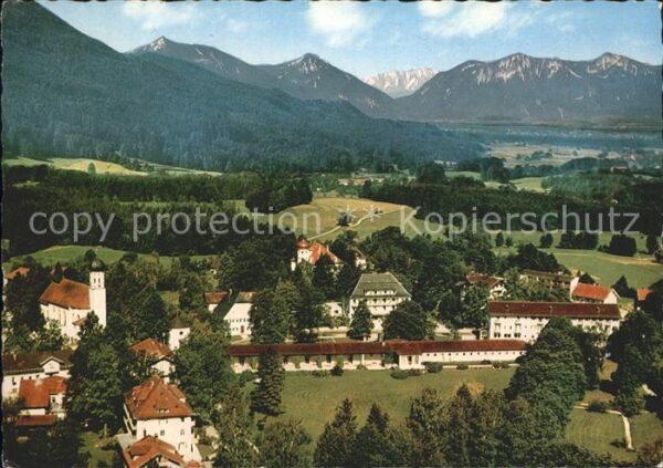 Bad Heilbrunn Kuranlagen der Kurverwaltung der Jodque