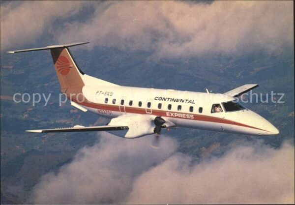 Flugzeuge Zivil Continental Express Brasilia PT-SKU