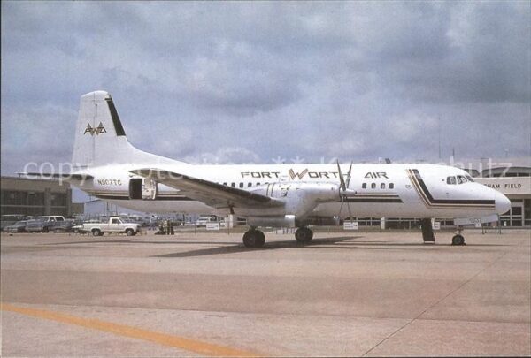 Flugzeuge Zivil Forth Worth Air NAMC YS 11A-500 N907TC
