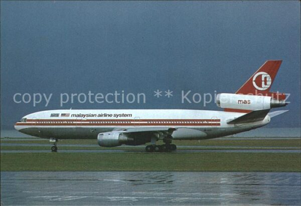Flugzeuge Zivil Malaysian Airline System DC10-30 9M-MAS