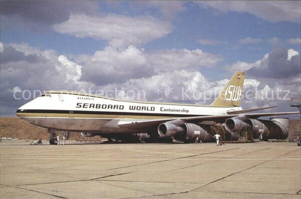 Flugzeuge Zivil Seaboard World Boeing 747-245F N701SW C