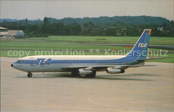 Flugzeuge Zivil TEA Boeing 707-131 OO-TEC Oostende