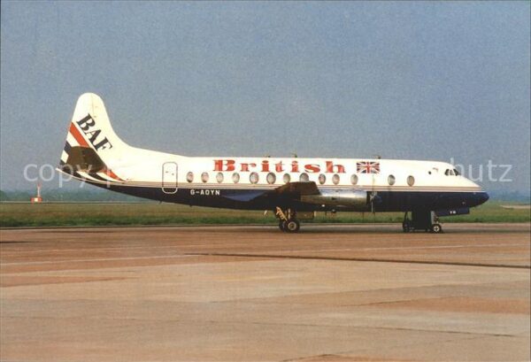 Flugzeuge Zivil B.A.F. Viscount 806 G-AOYN C/N 263