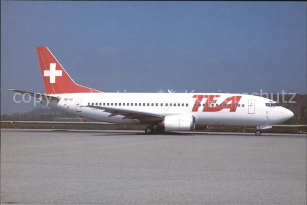 Flugzeuge Zivil TEA Boeing 737-3M8 HB-IIA c/n 24023