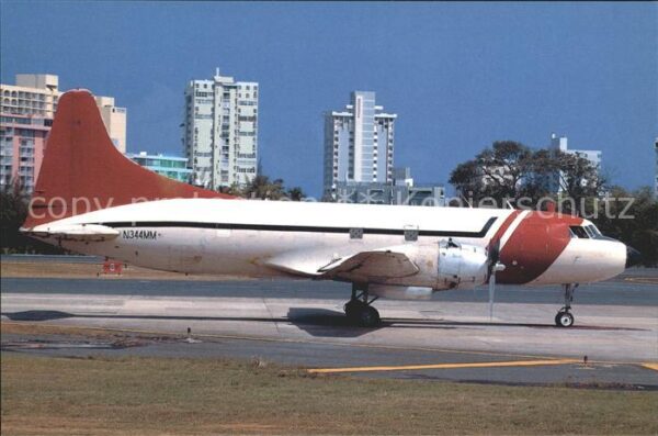 Flugzeuge Zivil Silver Express Convair 240-53 N344MM c/