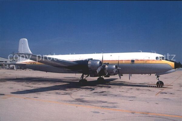 Flugzeuge Zivil Haiti Air Freight Douglas DC6B/F HH-SCA