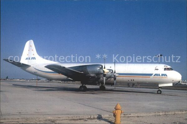 Flugzeuge Zivil ALM Lockheed L188AF Electra c/n 1100 N6
