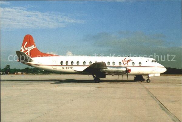 Flugzeuge Zivil Virgin Visount 806 G-AOYP C/N 265