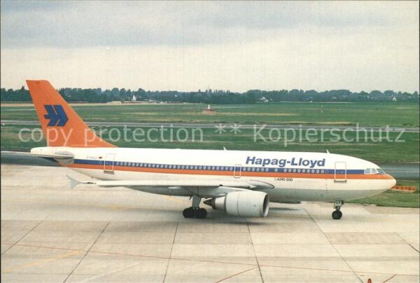 Flugzeuge Zivil Hapag-Lloyd Airbus A310-200 D-AHLV C/N