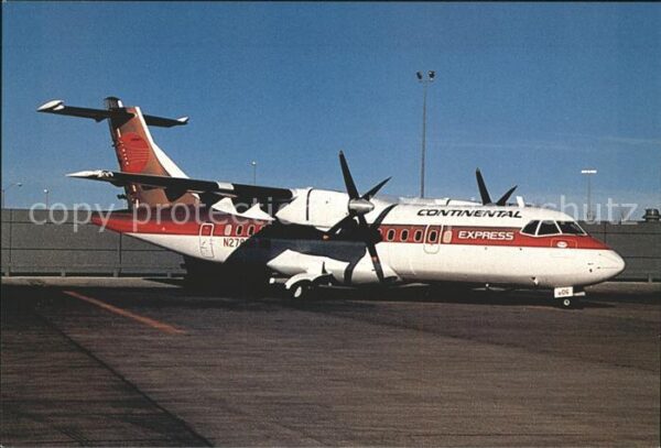 Flugzeuge Zivil Continental Express ATR-42 N27906