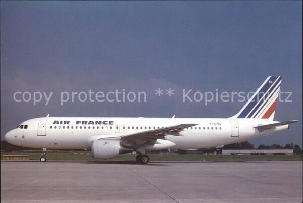 Flugzeuge Zivil Air France Airbus A320-110 F-GFKC c/n 0