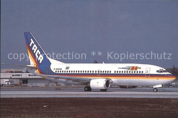 Flugzeuge Zivil TACA Boeing 737-3Y0 G-BNGM c/n 23925/15