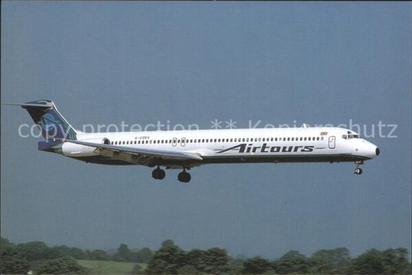 Flugzeuge Zivil Airtours MD-83 G-COES C/N 49937