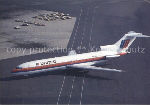 Flugzeuge Zivil United Airlines Boeing 727-222 Advanced