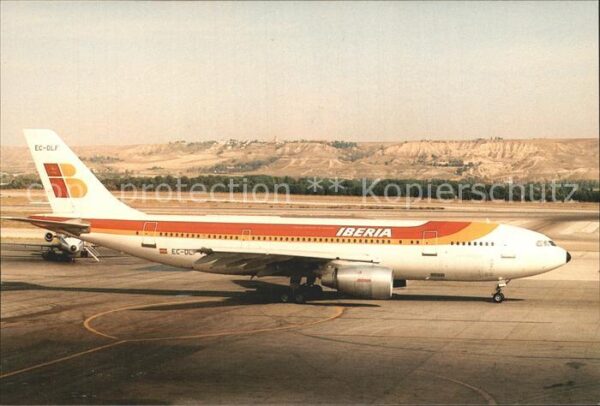 Flugzeuge Zivil Iberia A300-B4 EC-DLF C/N 133