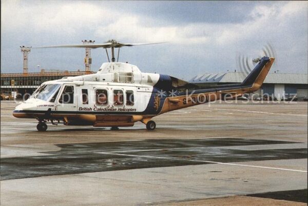 Hubschrauber Helikopter British Caledonian G-BMDU BELL 214ST C/