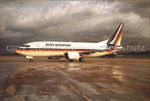 Flugzeuge Zivil Inter European G-BNGM B737-3YO C/N 2392