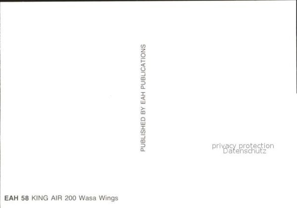 Flugzeuge Zivil King Air 200 Wasa Wings – Bild 2