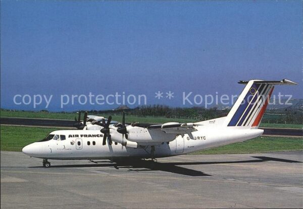 Flugzeuge Zivil Air France Brymon De Havilland Dash 7 G